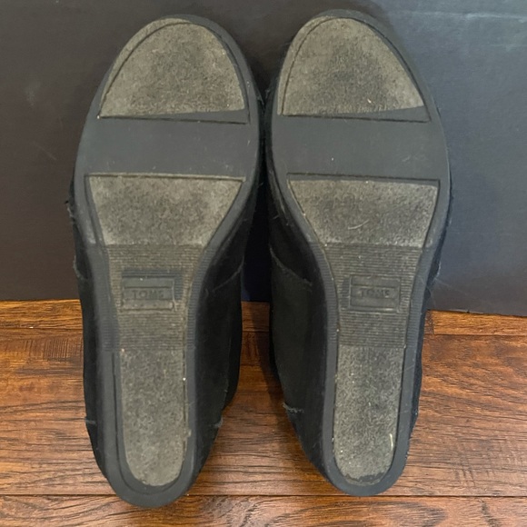 Toms Black Desert Wedge Booties - Picture 9 of 9